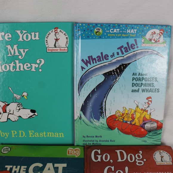 Dr. Seuss 6 Books - I Can Read It Children’s Beginner Books Random- HC- LN -VG - Picture 4 of 8